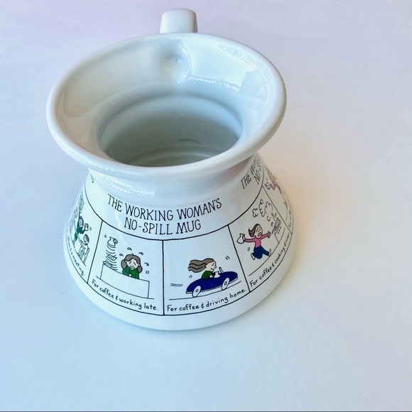 ORIGINAL "The Working Woman's No-Spill Mug" - Picture 2 of 11